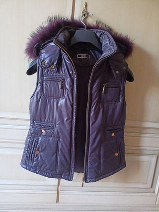 Gilet donna Egitto prugna taglia S