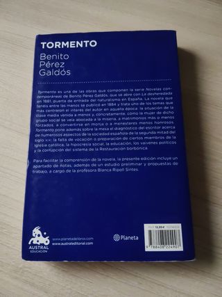 Tormento Libro ESO/Bachillerato