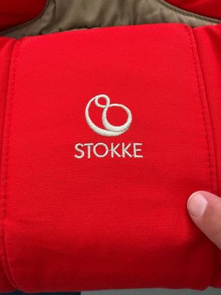 Mochila Porta Bebé Stokke Roja