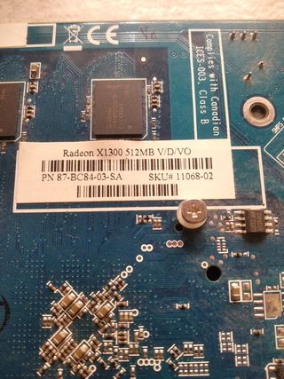 Tarjeta Gráfica ATI Radeon X1300 512 MB