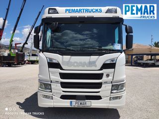 SCANIA P 370 GRUA HIAB 188 CAJA FIJA 18T EURO 6
