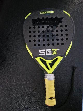 Raqueta Padel Leopard Usada Pocas Veces