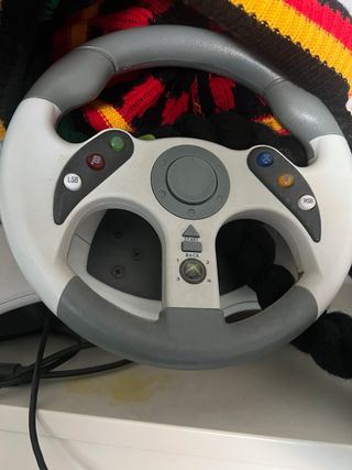 Volante Xbox 360 con pulsanti
