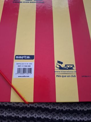 Carpeta Archivador FC Barcelona Safta Vintage