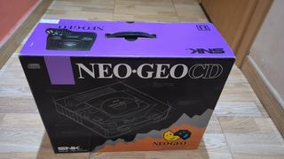Consola Neo Geo CD SNK negra 