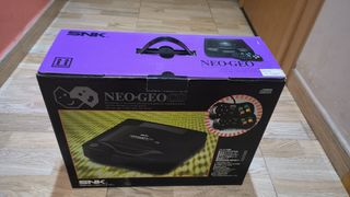 Consola Neo Geo CD SNK negra 