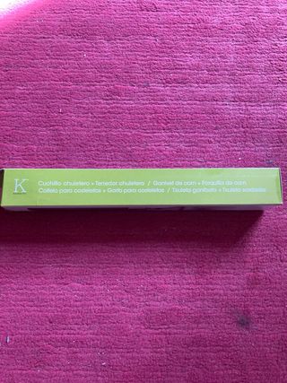 Set Cuchillo y Tenedor Kitchen Pro de Cocina