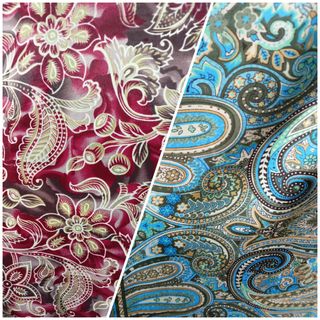 Kimono reversible estampado paisley