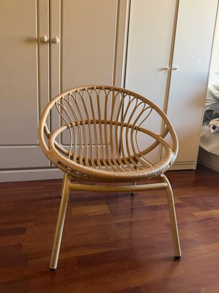 Silla mimbre Sklum