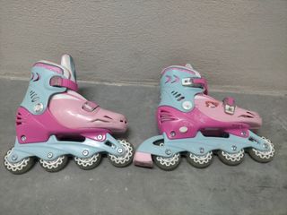 Patines de ruedas de princesas Disney