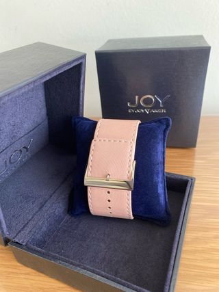 Reloj Joy by Joy Taker plateado y rosa