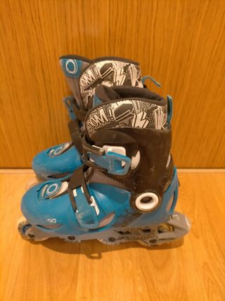 Patines de ruedas niño, talla 30-32