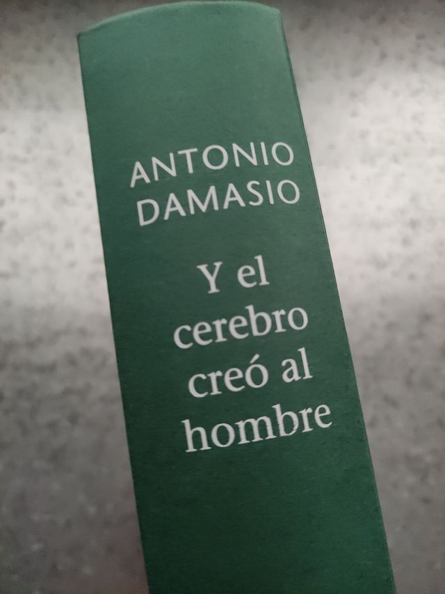 Antonio Damasio 
"Y el cerebro creó al hombre"
