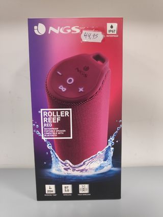 Altavoz NGS Roller Reef Rojo IP67