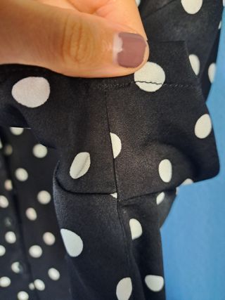 Blusa negra lunares Katta Talla S