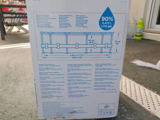 Piscina desmontable con depuradora