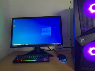 PC Gaming Completo + Monitor 144Hz + periféricos