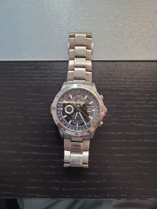 Reloj Citizen Titanium Cronógrafo Negro/Plata