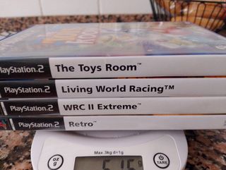 Lote 4 Juegos PlayStation 2