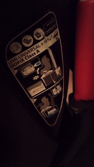 Silla de coche Peg-Pérego de 9 a 18 kg.con Isofix.