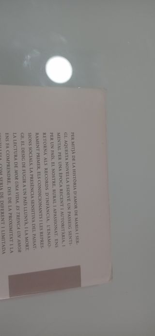 Mor una vida, es trenca un amor