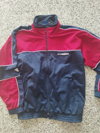 Sudadera Umbro Talla L Roja y Azul