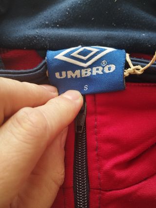 Sudadera Umbro Talla L Roja y Azul