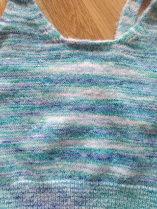 Top tirantes lana multicolor sin estrenar