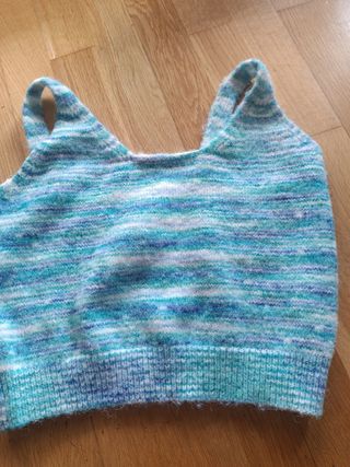 Top tirantes lana multicolor sin estrenar