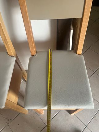 Set 4 Sgabelli Artigianali in legno di Frassino