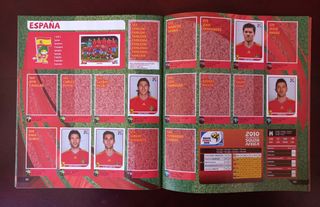 Álbum Panini Mundial Sudáfrica 2010