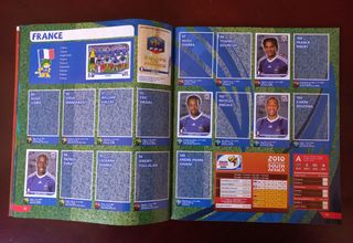 Álbum Panini Mundial Sudáfrica 2010