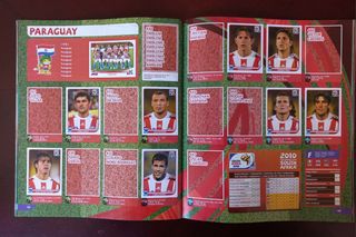Álbum Panini Mundial Sudáfrica 2010