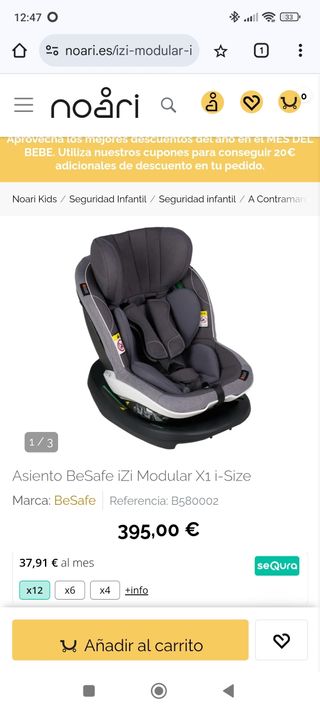 Silla de coche BeSafe iZi Modular X1 i-Size