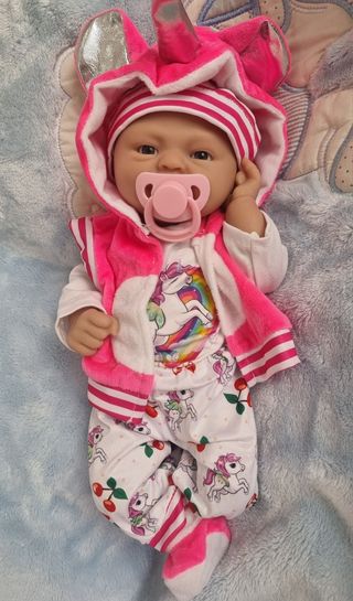 Bebé Reborn Silicona Blanda