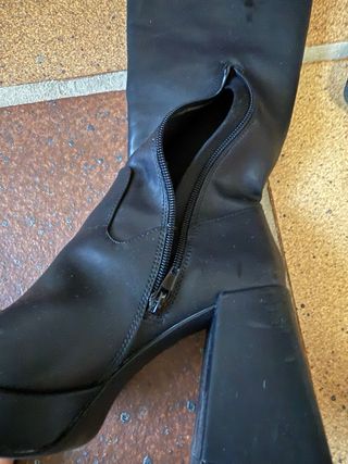 Botas negras plataforma talla 36