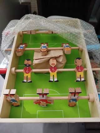 Futbolín Janod Madera.