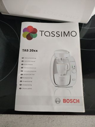 Cafetera Bosch Tassimo Blanca