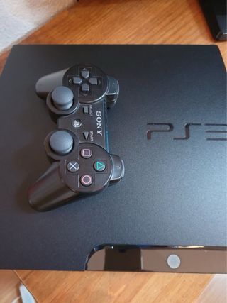 Consola PS3 Sony Negra + Juegos