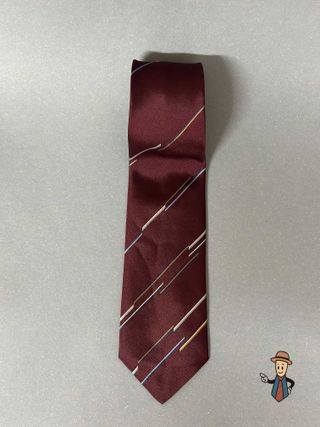 Corbata Edsor Kronen Seda Pura Hecha a Mano
