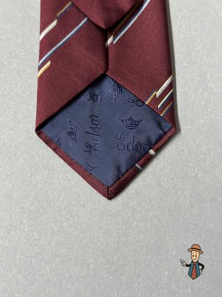 Corbata Edsor Kronen Seda Pura Hecha a Mano