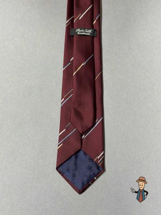 Corbata Edsor Kronen Seda Pura Hecha a Mano