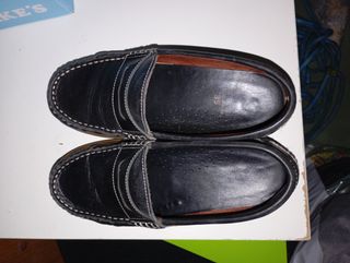 Zapatos de vestir de piel negros