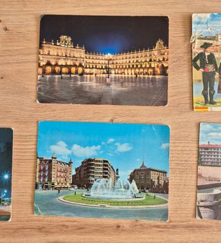 Lote postales antiguas Salamanca y León