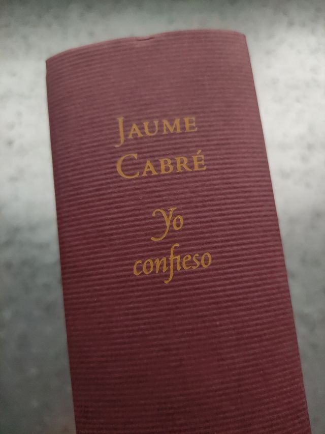 Jaume Cabré- "Yo confieso"