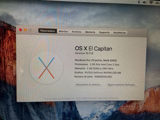 Apple MacBook Pro 13,3 250GB HDD Intel Core 2 D