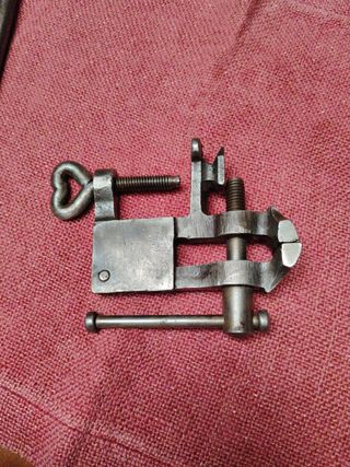 Torno joyero/relojero antiguo