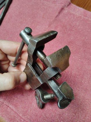 Torno joyero/relojero antiguo