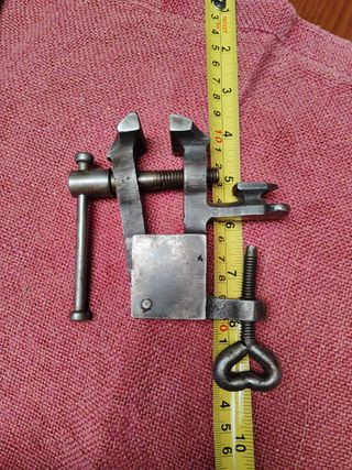 Torno joyero/relojero antiguo