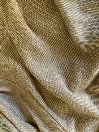 Jersey Zara cuello alto beige/marrón